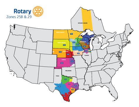 area rep for rotary district 4610